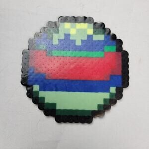 Loloka's Poke Ball Perler Bead Pixel Art